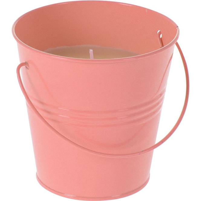 Citronella Kerze im Eimer - Ø ca. 10cm - 1 Stück