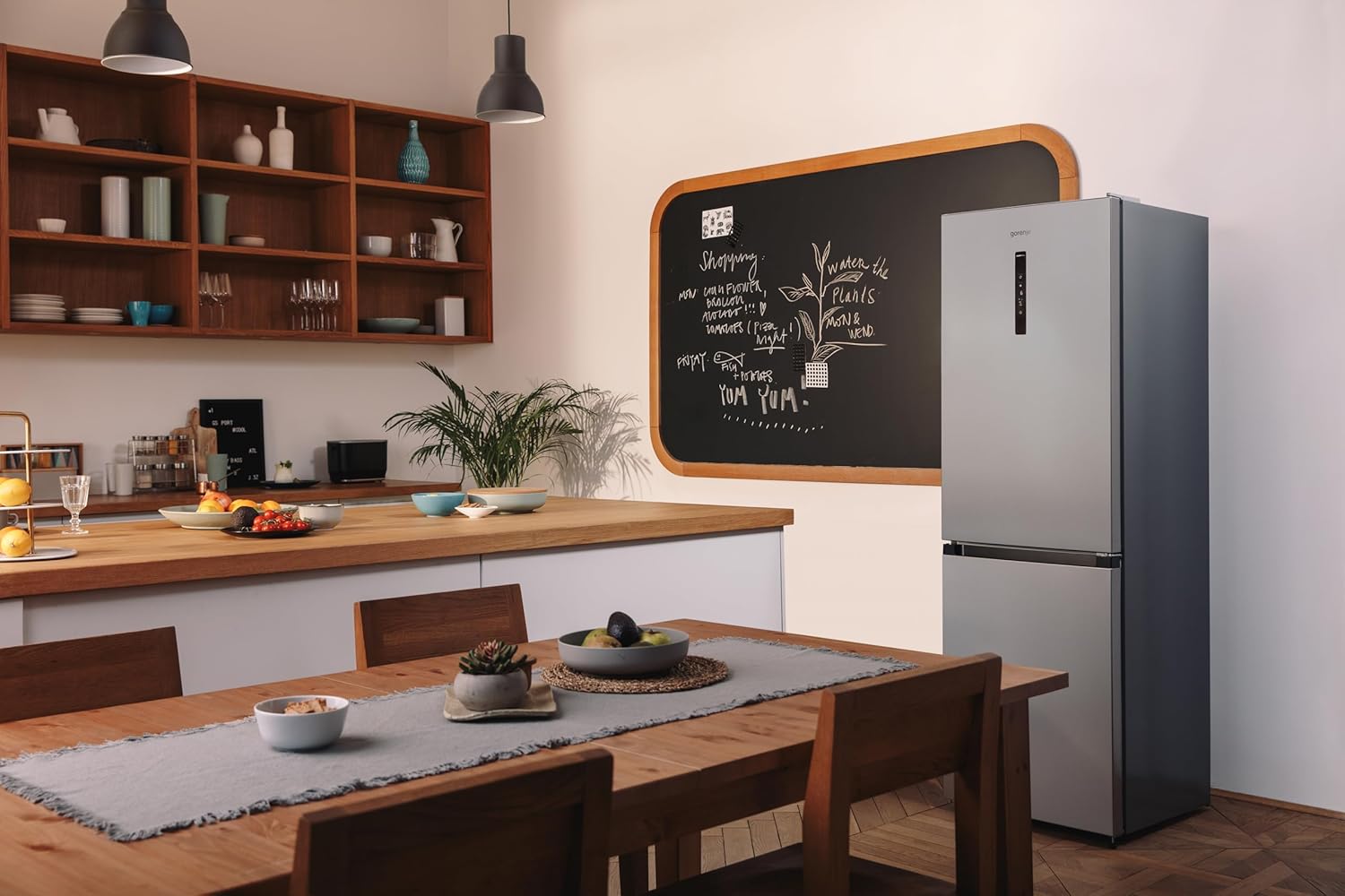 Gorenje Kühl- Gefrierkombination NRK619CAXL4, Inverter Technologie, NoFrostPlus, CrispZone, ConvertFresh Zone, Energieklasse C