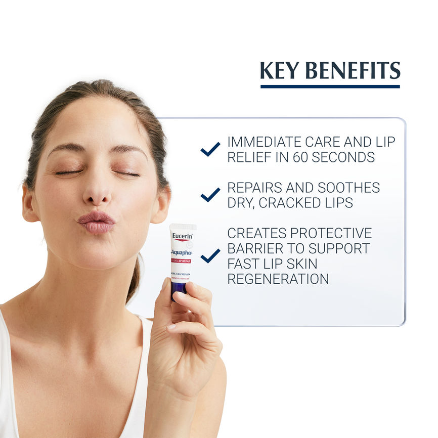 Eucerin Aquaphor SOS Lip Repair 10 ml