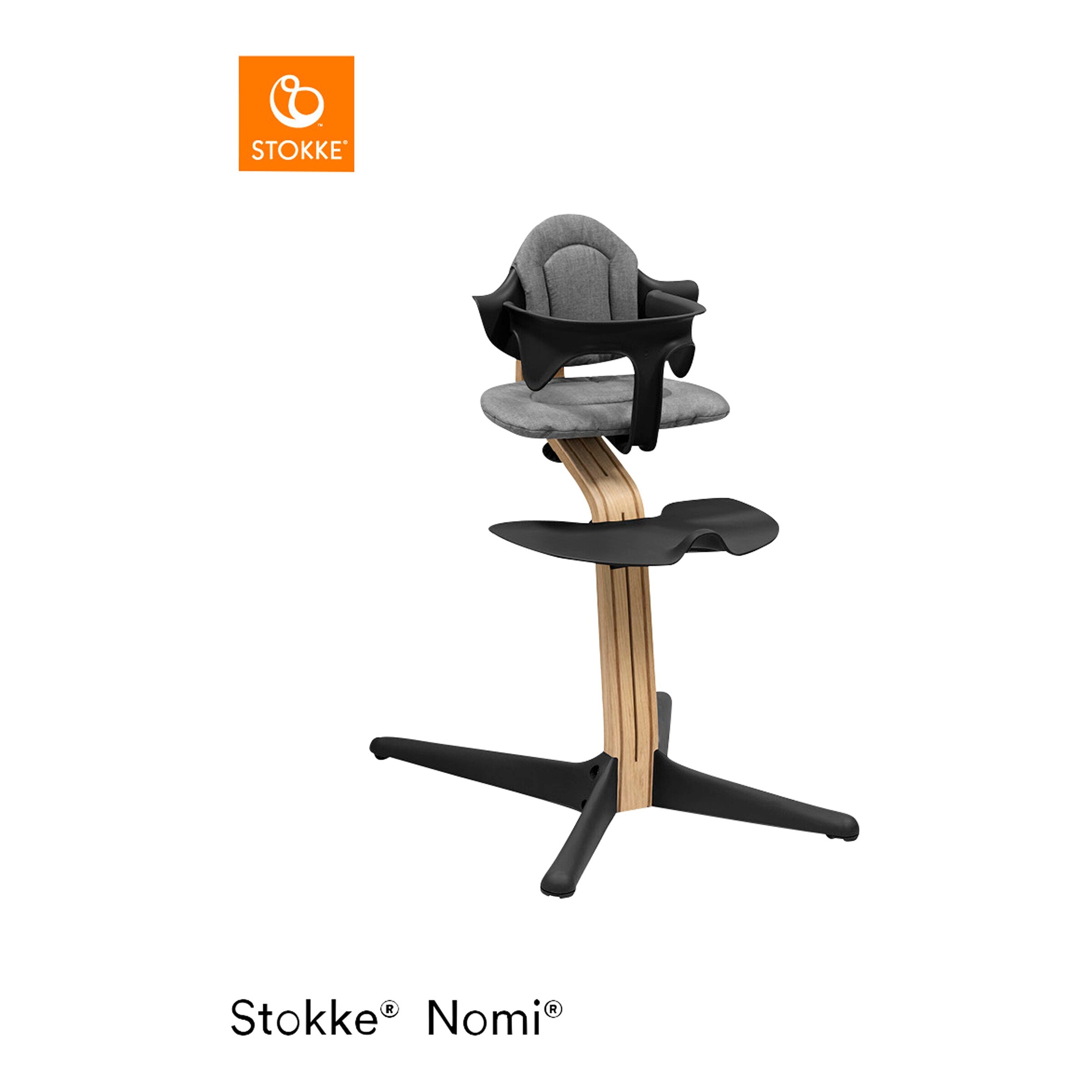 Stokke® - Nomi Hochstuhl Eiche Black