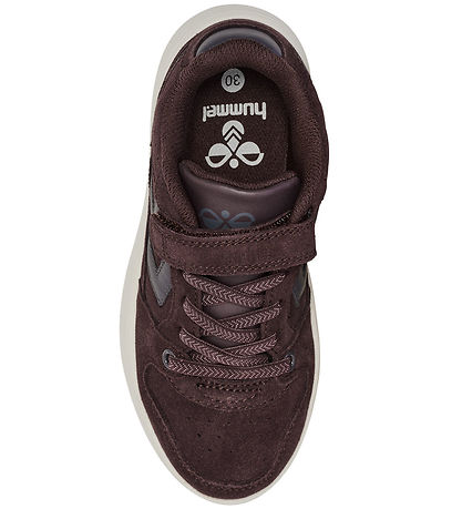 Hummel Schuhe - ST. Power Play Suede Jr - Fudge