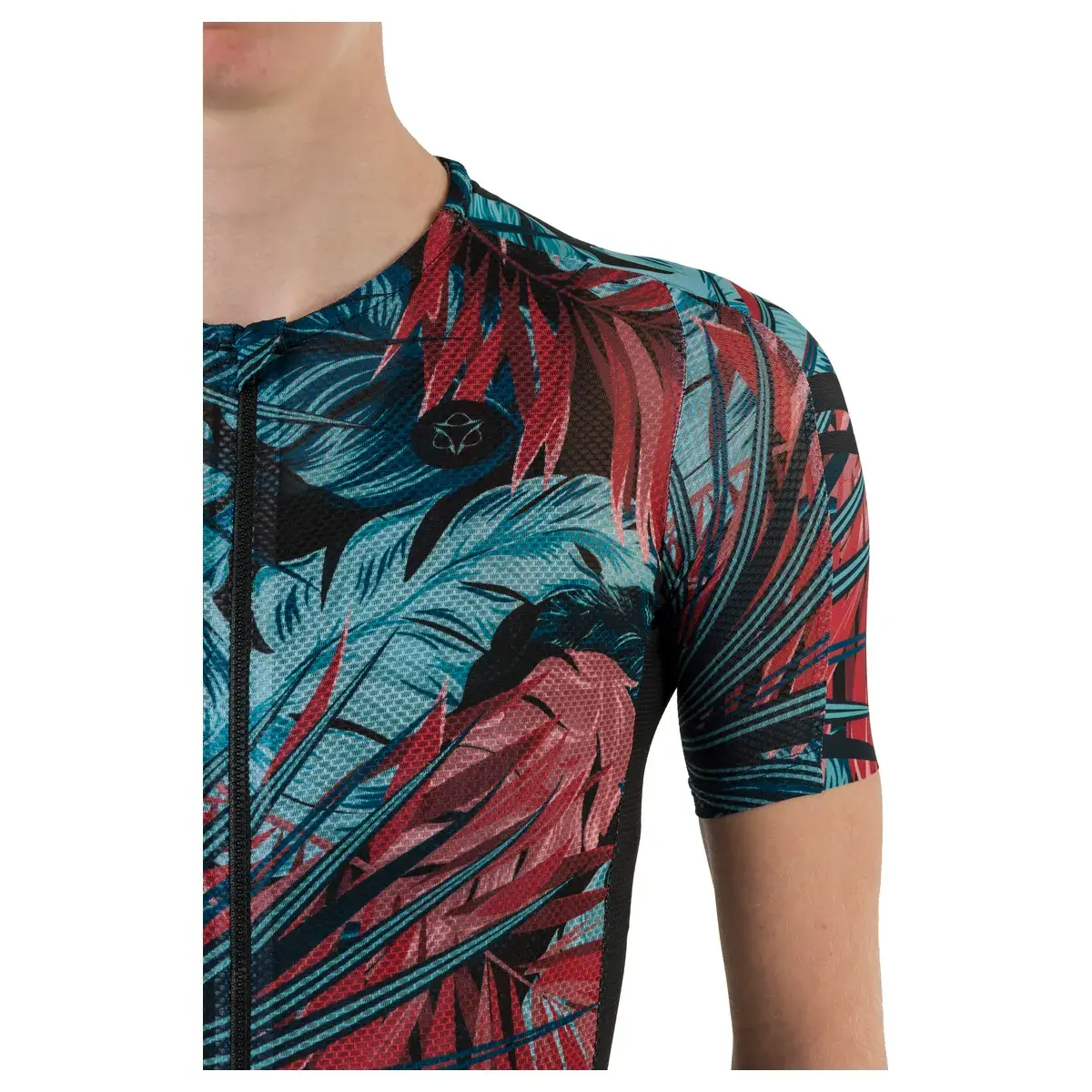 AGU High Summer II Fietsshirt Korte Mouwen Blauw/Roze Dames