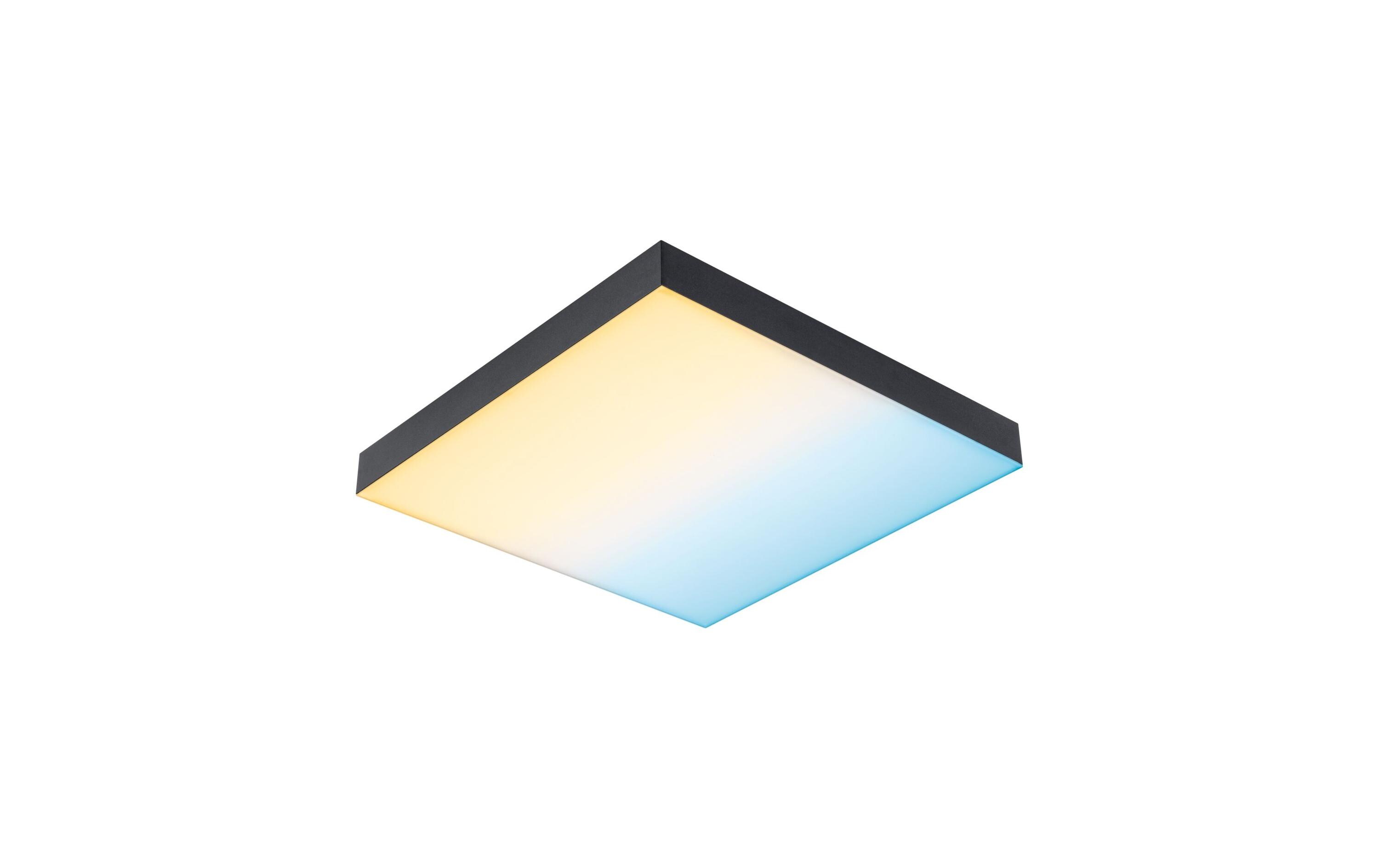Deckenleuchte LED Panel Velora Rainbow, 13.2W, RGBW, SchwarzLED Panel