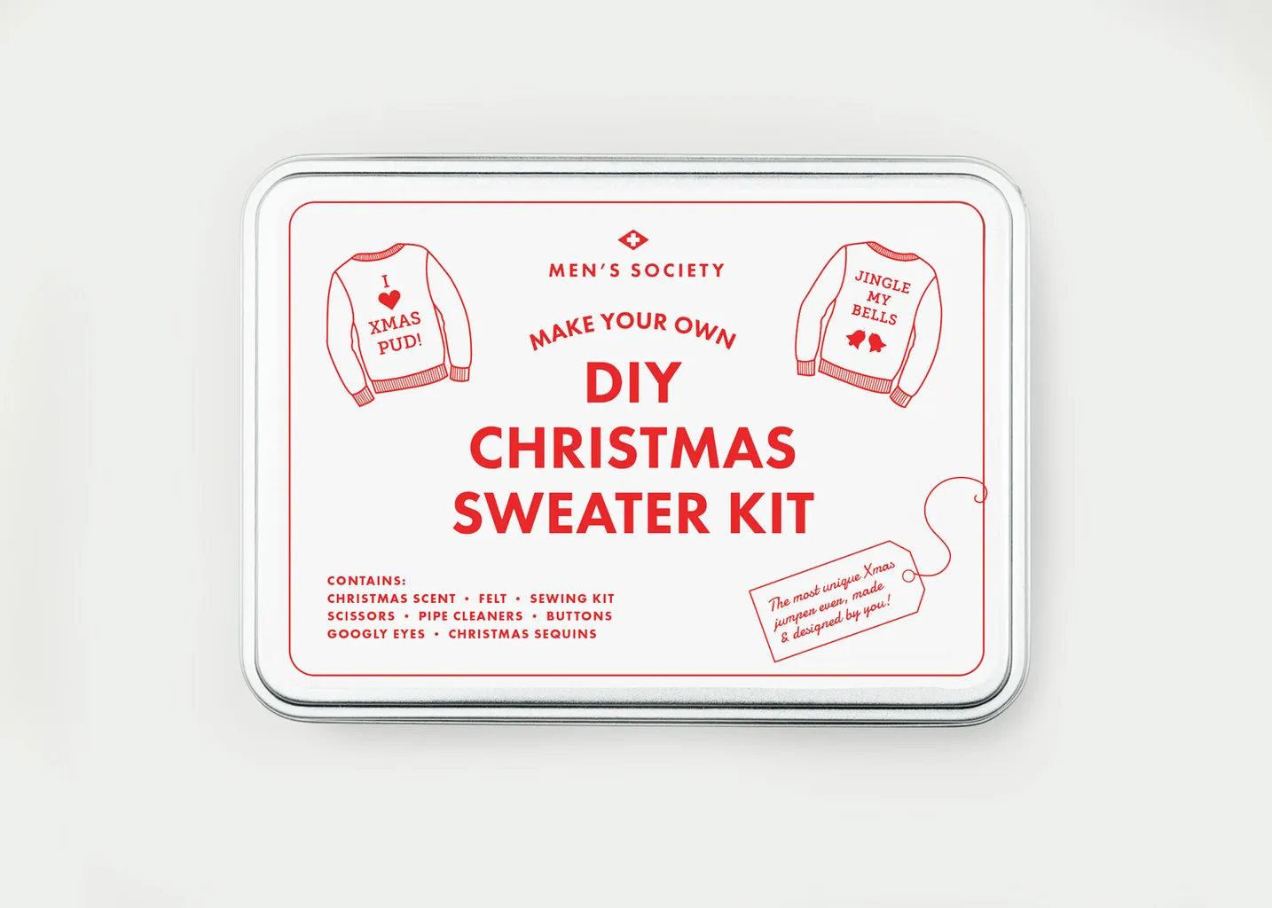 Kit DIY Sweat de Noël Men's Society