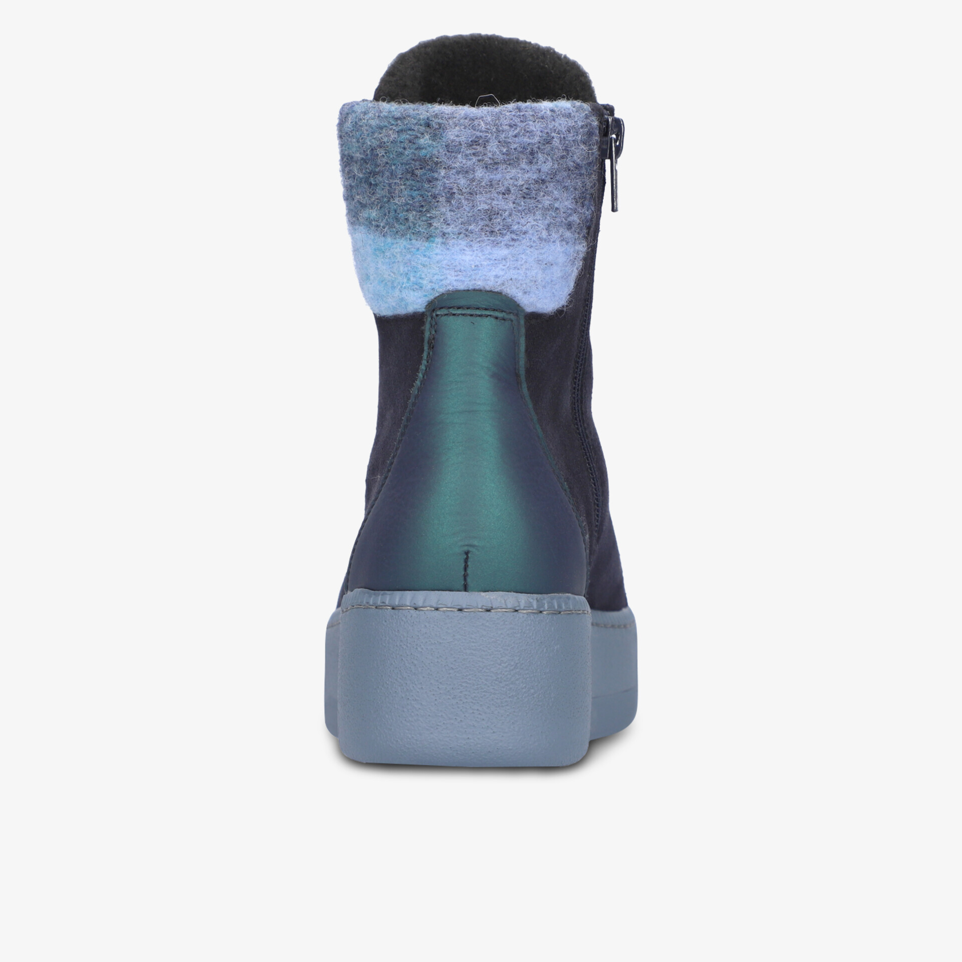 waldläufer Damen Stiefeletten blau
