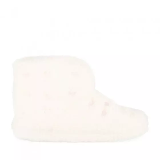 Chaussons bottines BLANC MERRY SCOTT