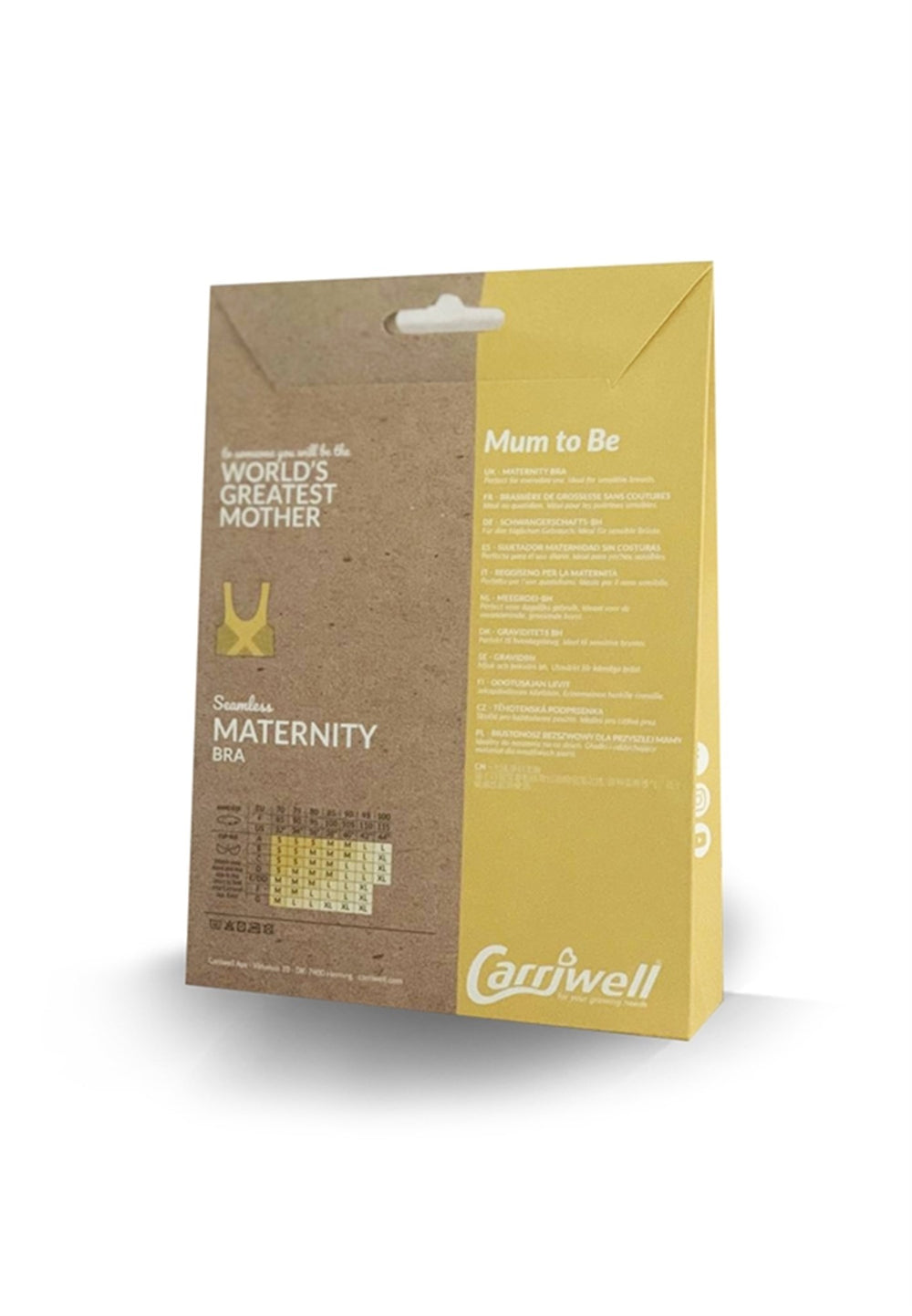 Graviditets-BH Hvid - Carriwell → Luksusbaby.dk
