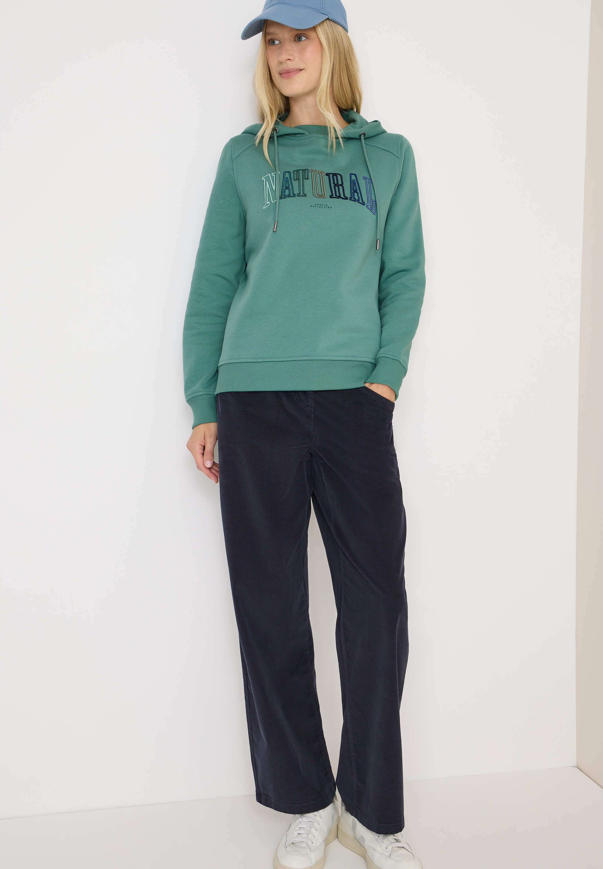 Cecil Hoodie , mit Letter-Stickerei