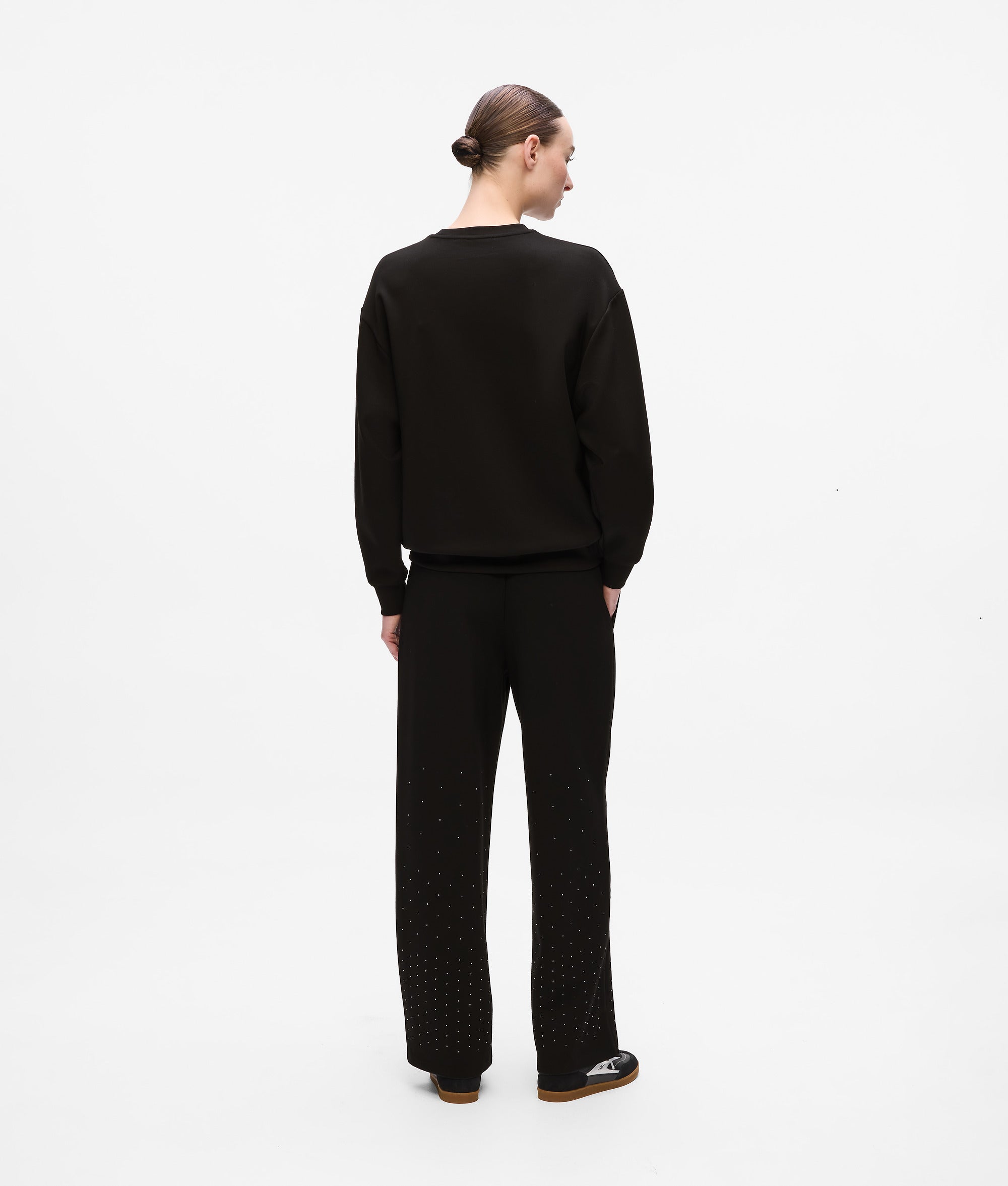 Sweatshirt met strass