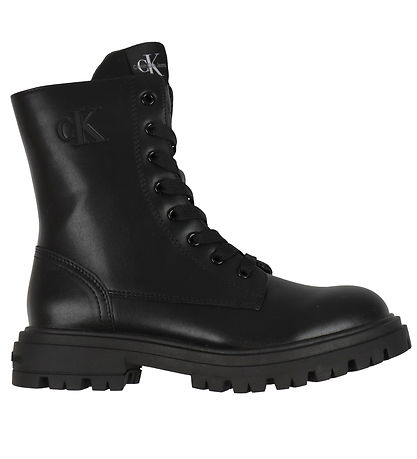 Calvin Klein Stiefel - Lace-Up - Schwarz