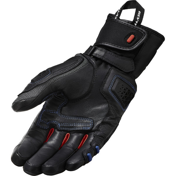 Rev'it - Gants Sand 4 H2O Noir / Rouge