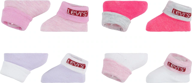 Levi's® Kids Socken »4PK Red Tab Bootie« 8 Stk. tlg. UNISEX