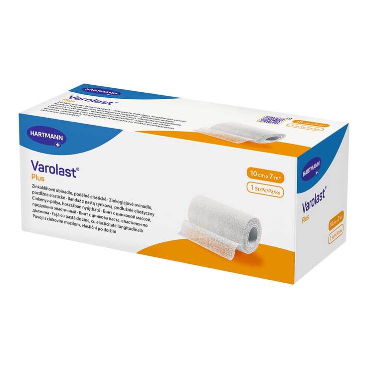 Varolast Plus Zinkleimbinde 10 cm x 7 m, 1 St
