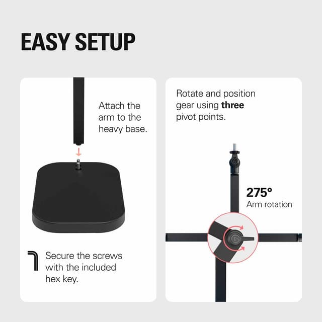 Elgato Wave microphonestativ