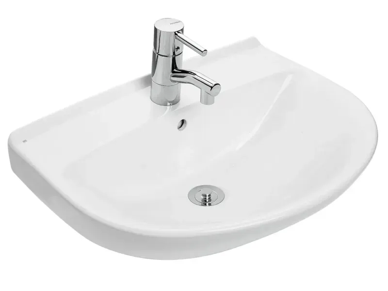 Dansani Uno marmorvask 50 cm hvid