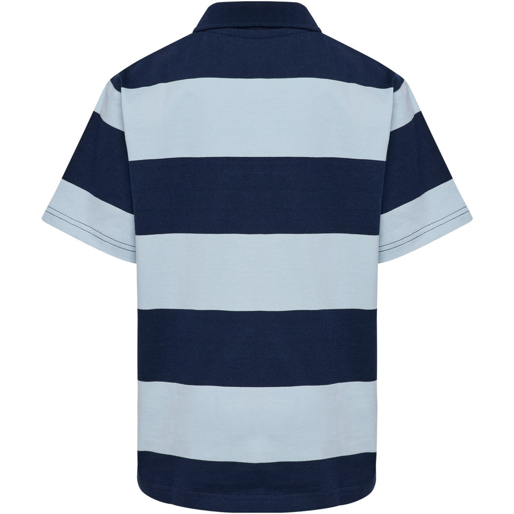 Køb Hummel Dress Blues Jr Loose Striped Polo S/S Bee