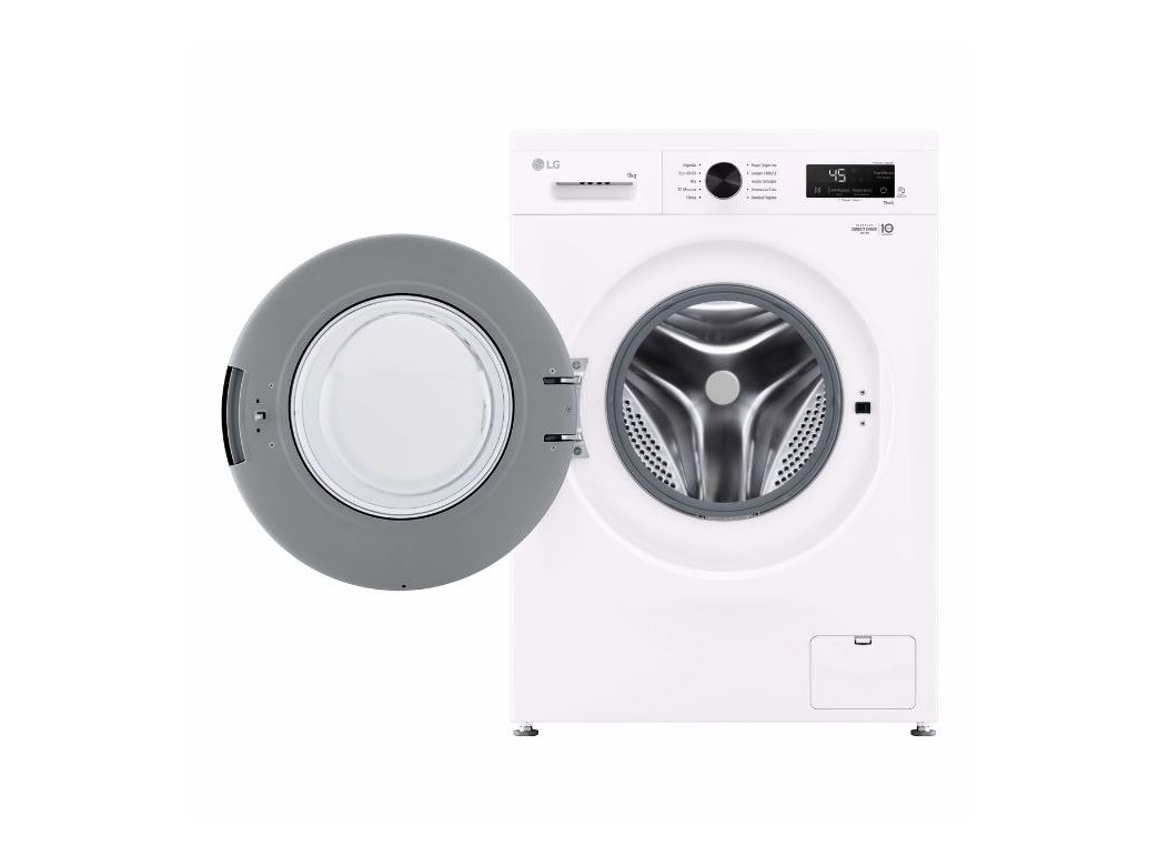 MÁQUINA DE LAVAR ROUPA LG F4X1009NWK - BRANCO A 9KG
