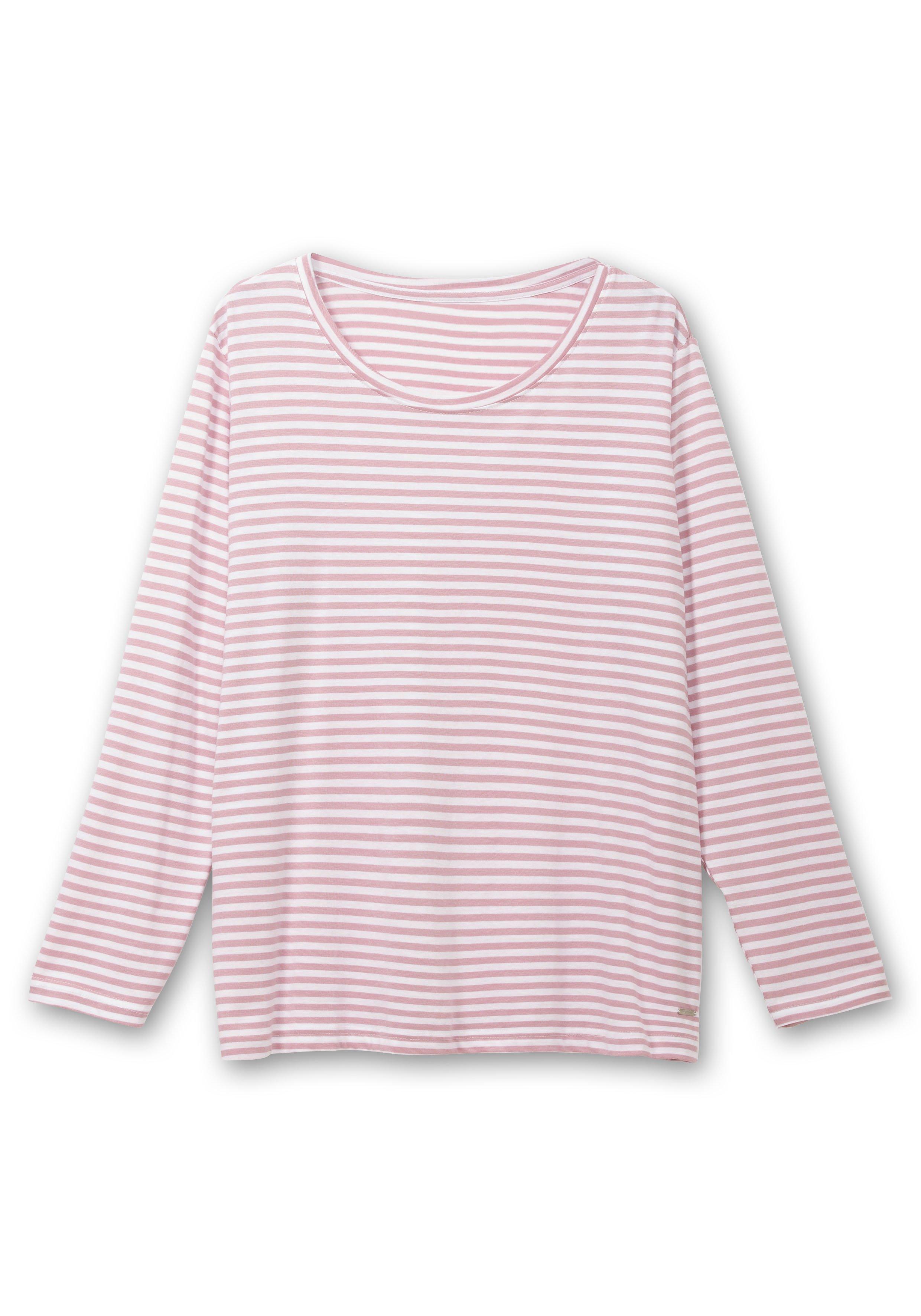 Ringelshirt mit Rundhalsausschnitt