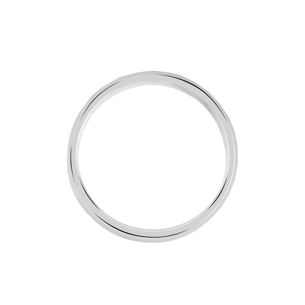 Alliance Nilia Ruban Plat Argent Blanc