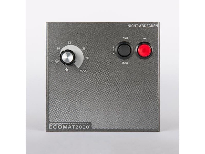 Ecovoss Heizlüfter Ecomat 2000 Classic 1800 W mit Kippschut Heizgerät