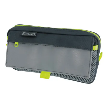 Herlitz Faulenzer mit 2 Außentaschen Color Mix, 1 Stück, 3-fach sortiert