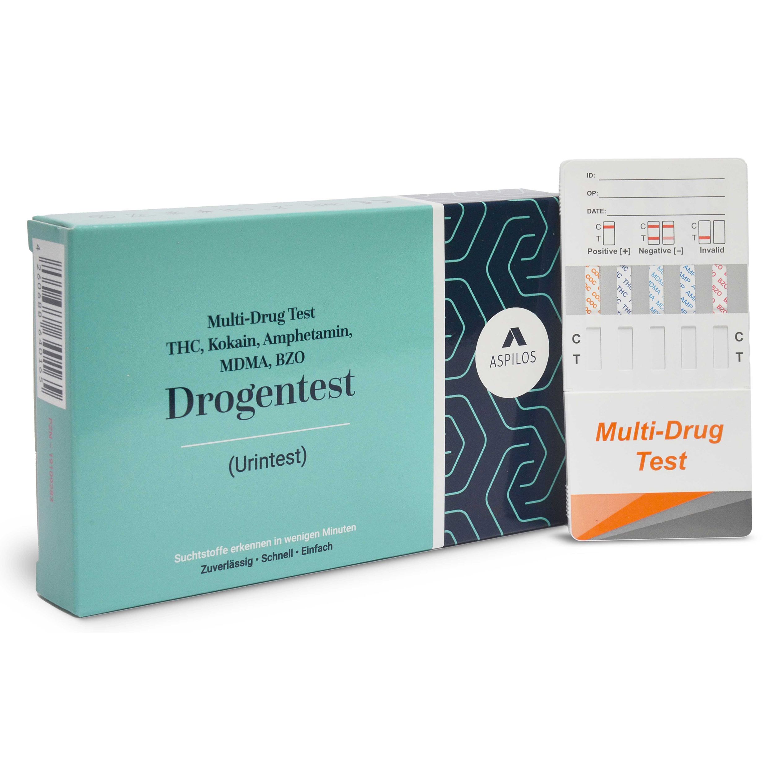 Clungene Multi-Drogentest Selbsttest für Zuhause