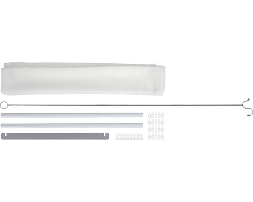 Palram-Canopia kabelspanzonnescherm - schaduwset voor terrasoverkapping Stockholm 740x340 cm (10 stuks 64,5x340 cm) wit