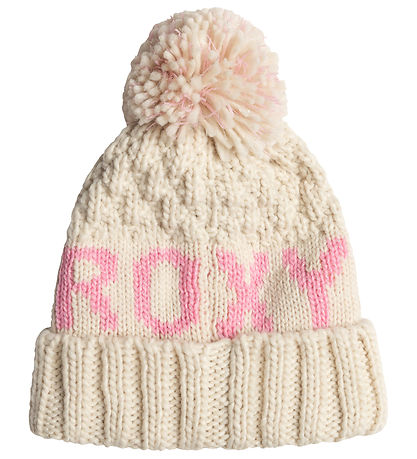 Roxy Mütze - Strick - Tonic - Buttercreme m. Bommel