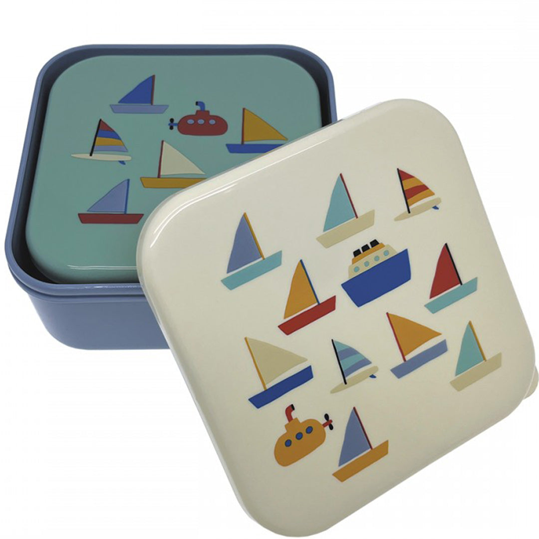 maison petit jour snackdoosjes boten - 3st