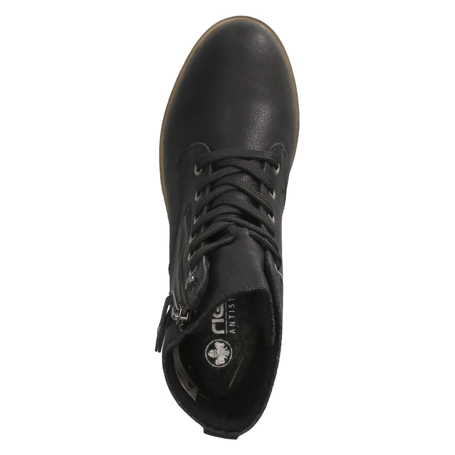 Rieker Schnürstiefeletten - schwarz
