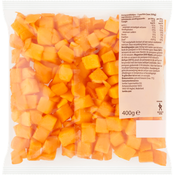 Jumbo Blokjes Pompoen 400 g