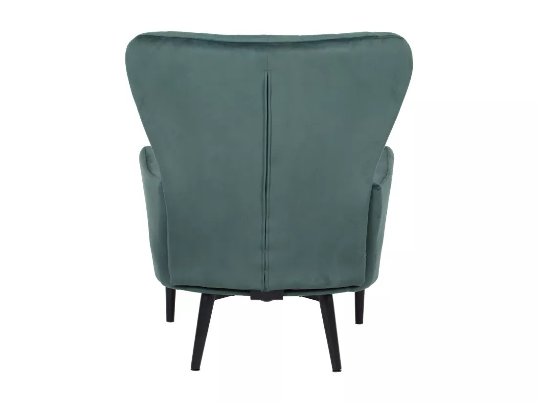 Fauteuil à oreilles rembourré