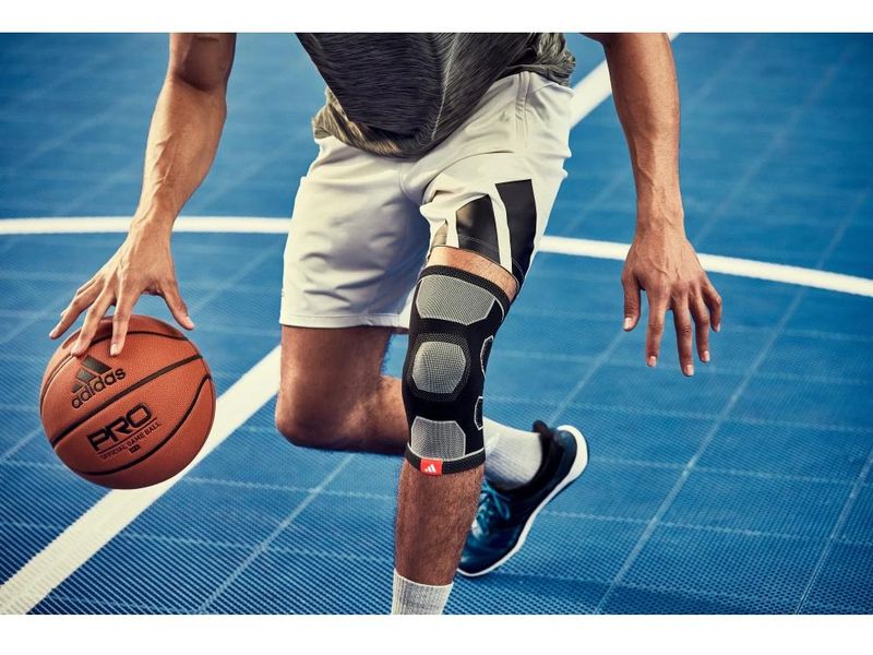 adidas Knee Support XL, 52 cm - 62 cm Kniestütze