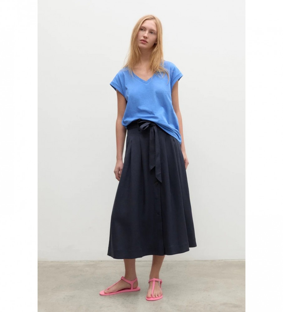 Camiseta azul ECOALF Rennesalf