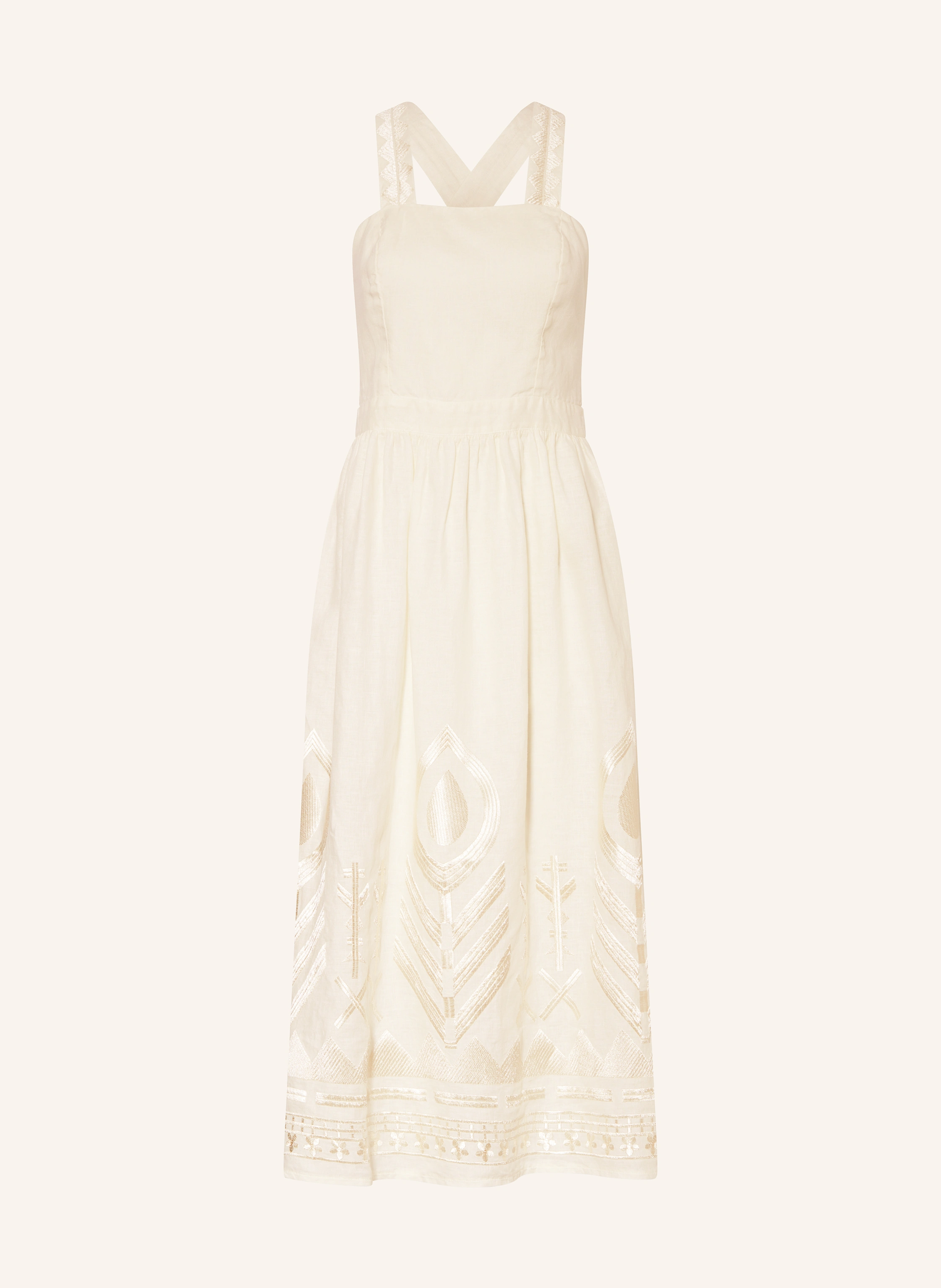 Greek Archaic Kori Kleid FEATHER aus Leinen