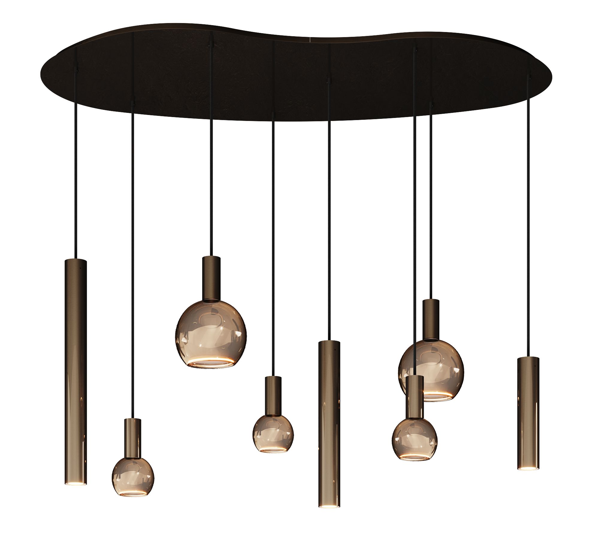 Hanglamp - 4317 Riva B120 x D60 cm