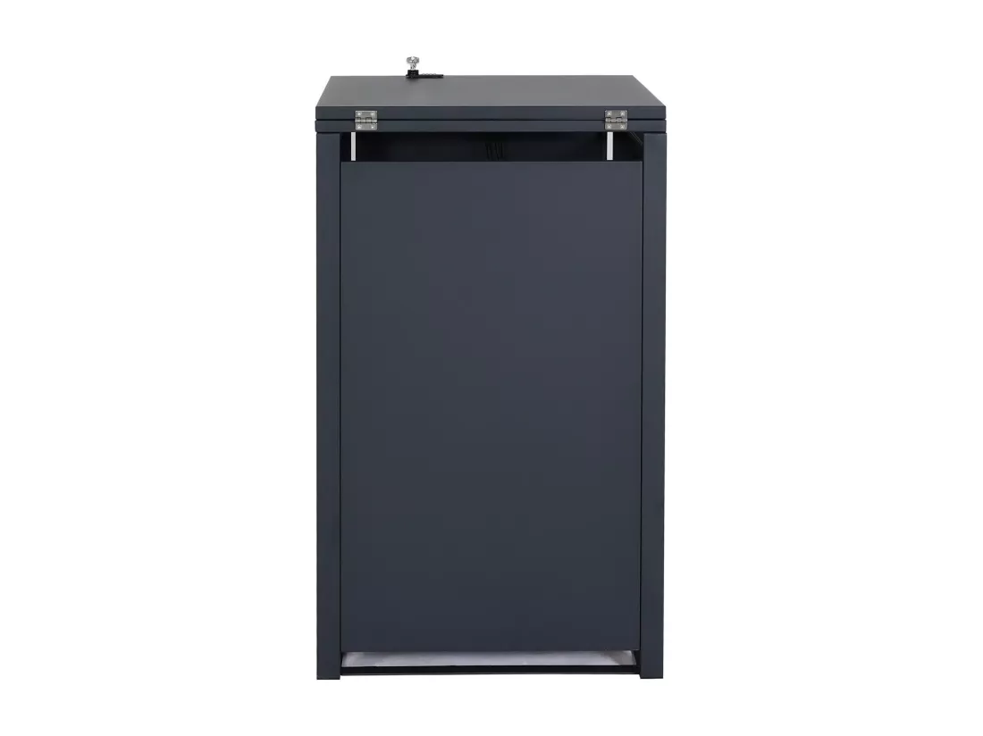 Cache-poubelle MCW-E83 (1), anthracite, acier 24kg