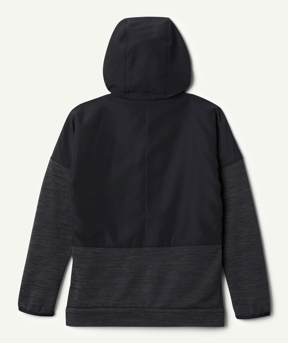 COLUMBIAVESTE GARÇON OUT-SHIELD DRY POLAIRE NOIRE AVEC ZIP