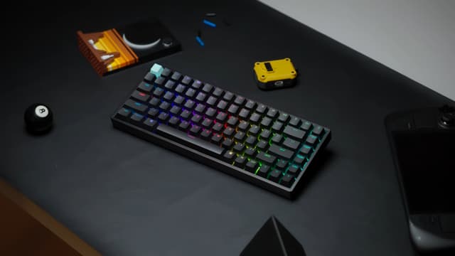 Keychron K2 HE Black trådløst gamingtastatur