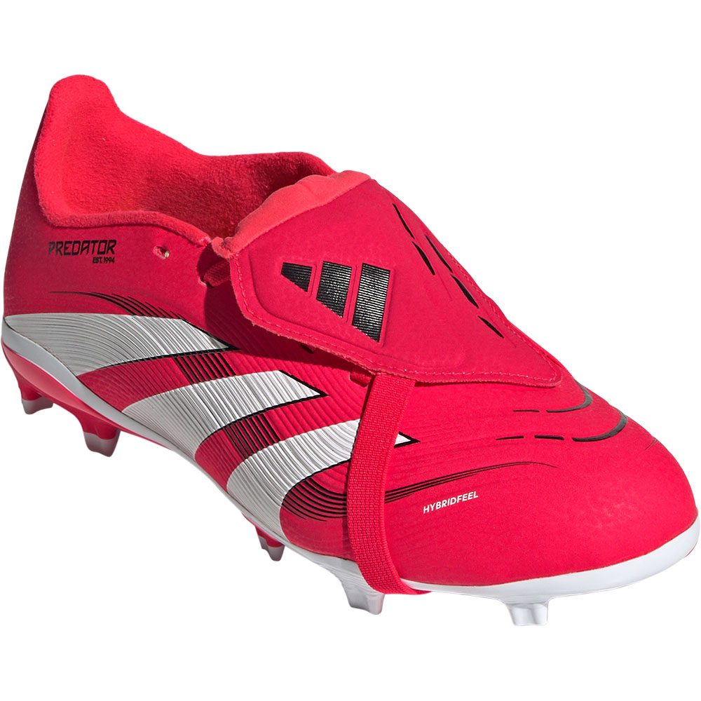 adidas Predator League Fold-Over Tongue FG Fußballschuh Kinder lucid red