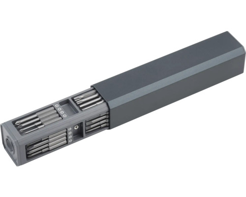 Precisiemonteursbitset 30-in-1 in aluminium box