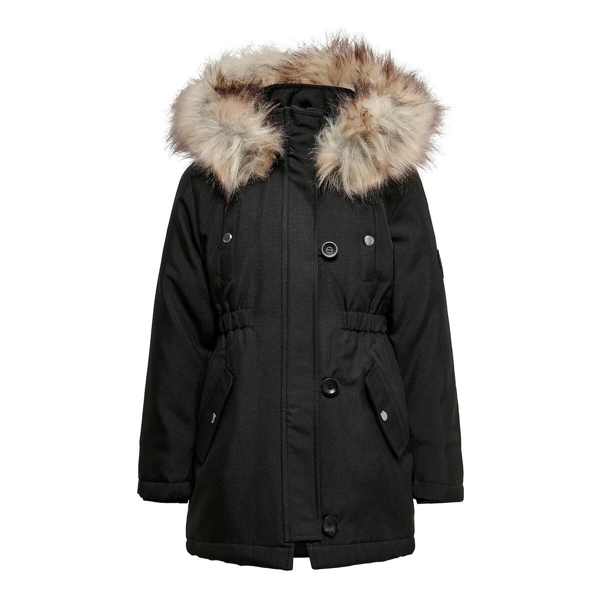 SOMENTE PARA CRIANÇAS<br>Parka com capuz