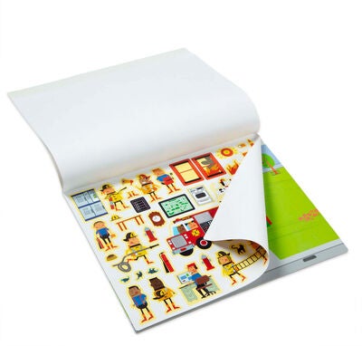 Melissa & Doug Klistremerkebok By 200 Stk
