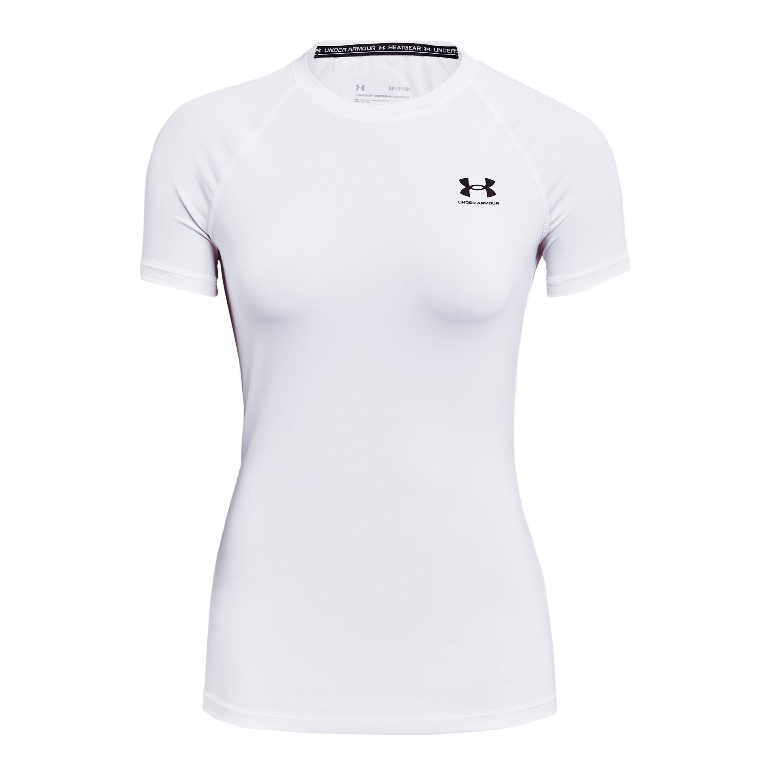 Under Armour Heatgear Authentics Comp T-shirt Femmes - Blanc
