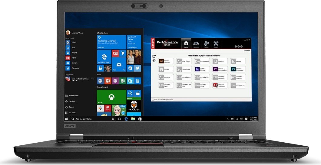 Lenovo ThinkPad P72 | Xeon E-2176M | 17.3