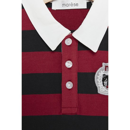 Mon Grand Loup Polo manches longues à rayure   Club        6 mois   de               Marèse