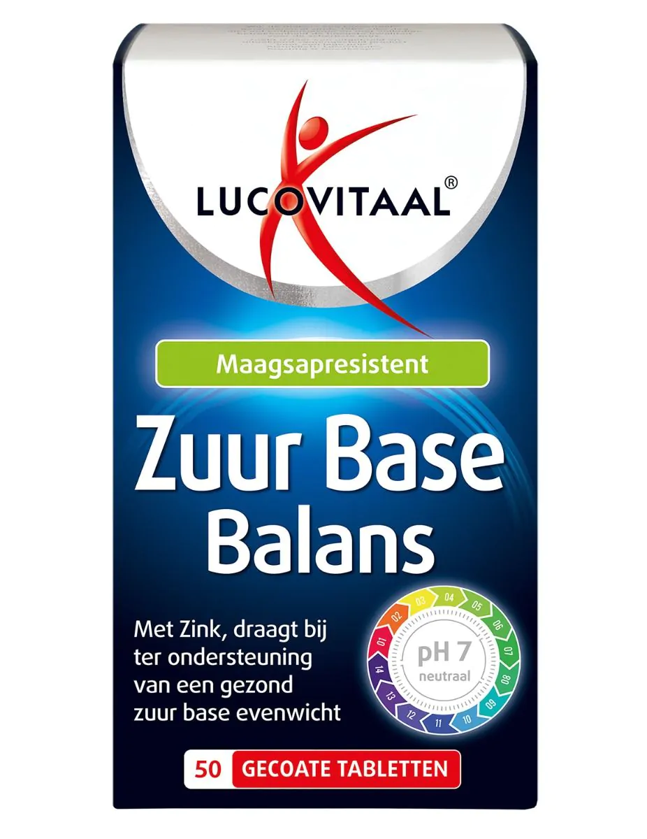 Zuur Base Balans gecoate tabletten