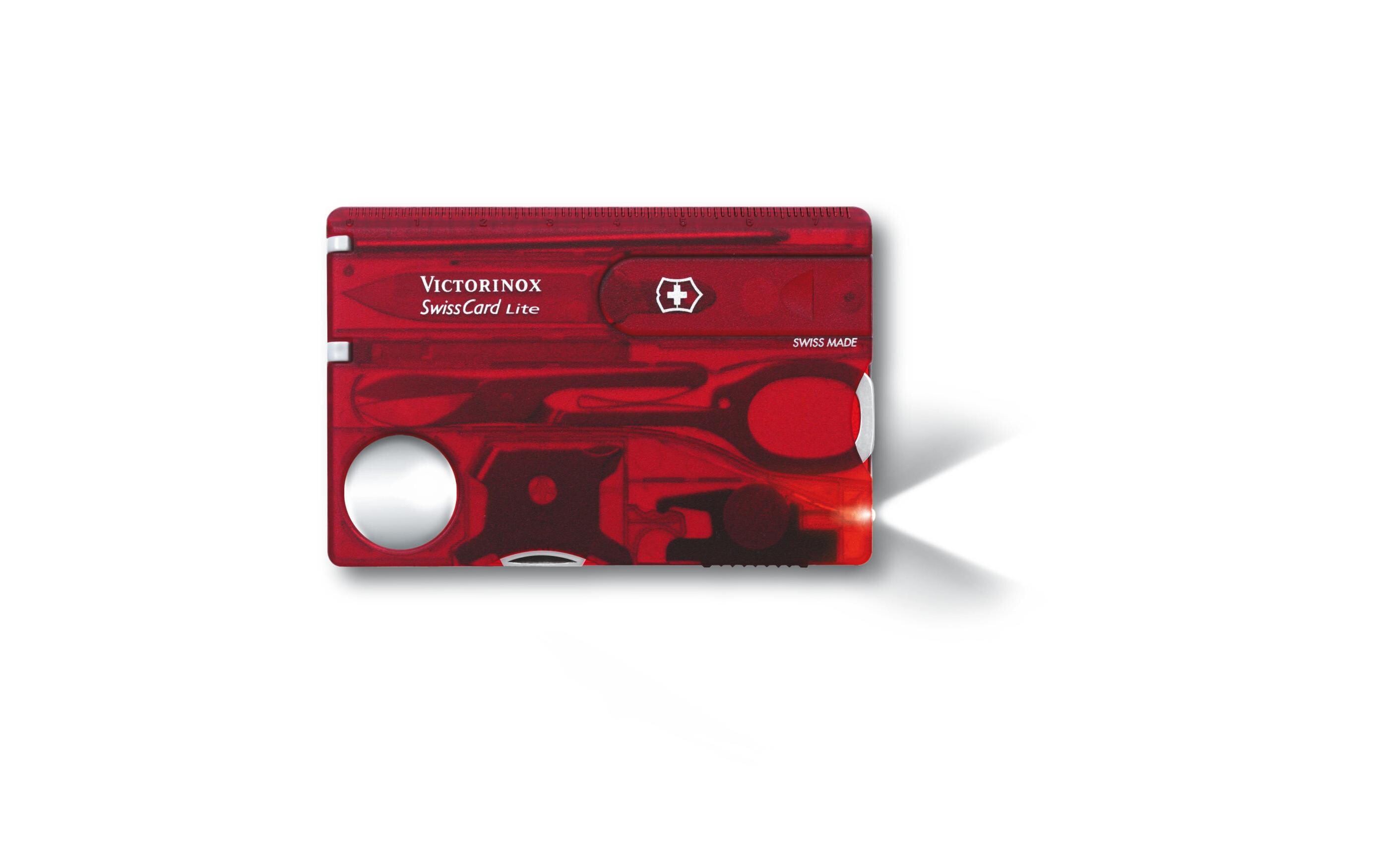 SwissCard Lite rotSchweizer Sackmesser