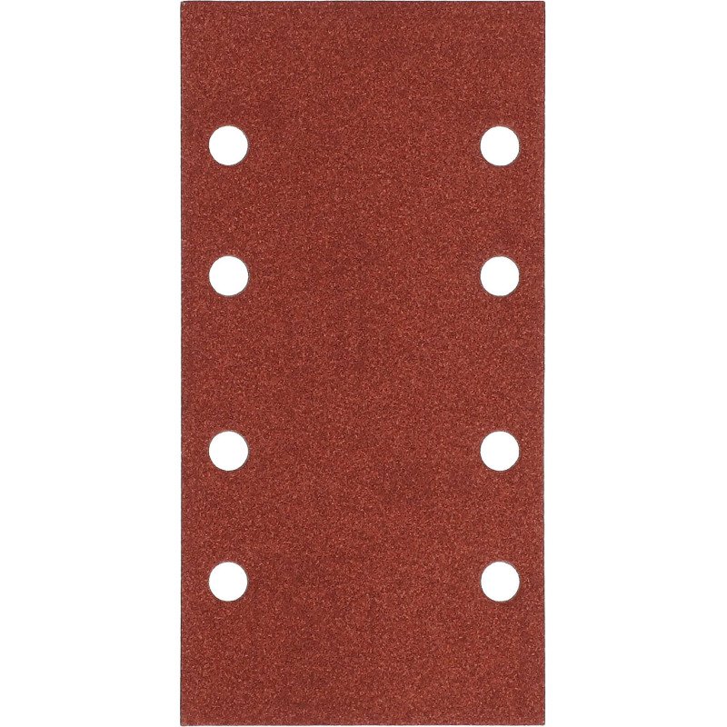Patin auto-agrippant Norton multi-usages pour ponceuses vibrantes 93 x 185 mm - Grain 120 - Lot de 5