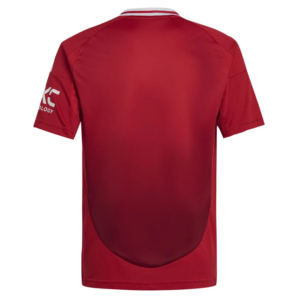 adidas Manchester United 24/25 Heim Junior-Kurzarm-T-Shirt
